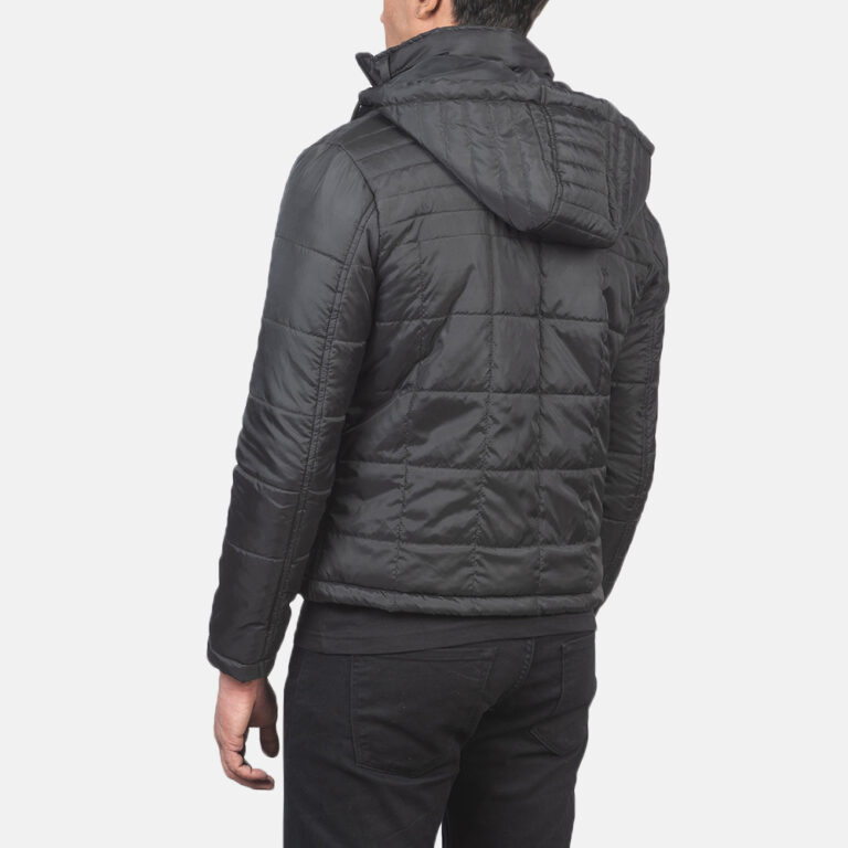 Mens Thomas Alps Black Quilted Windbreaker Jacket_3480-8-1614229462778